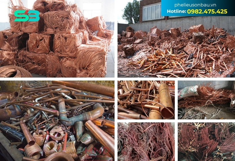 Phế liệu đồng cáp và đồng đỏ nguyên chất được định giá cao nhất tại Bình Thuận