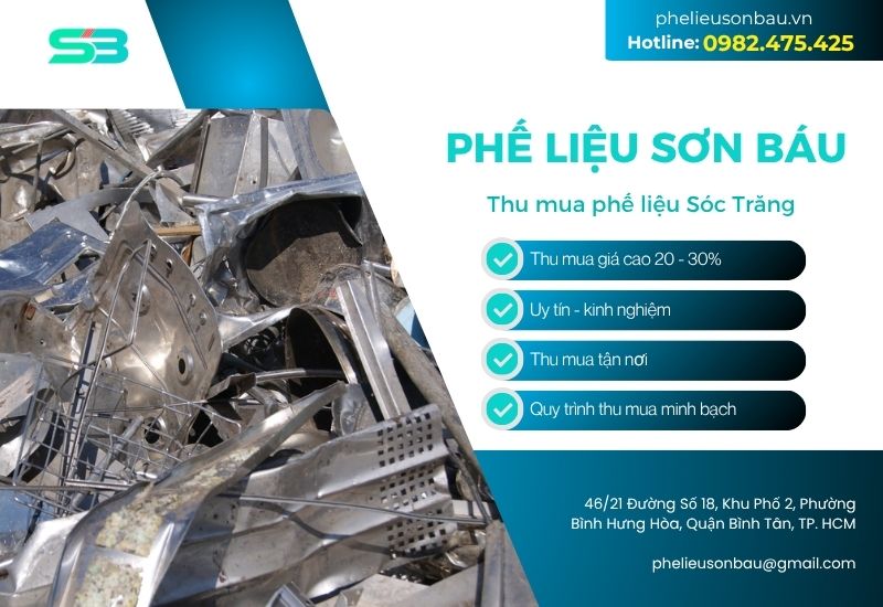 Sơn Báu cam kết thu mua phế liệu cân đo minh bạch và thanh toán một lần duy nhất
