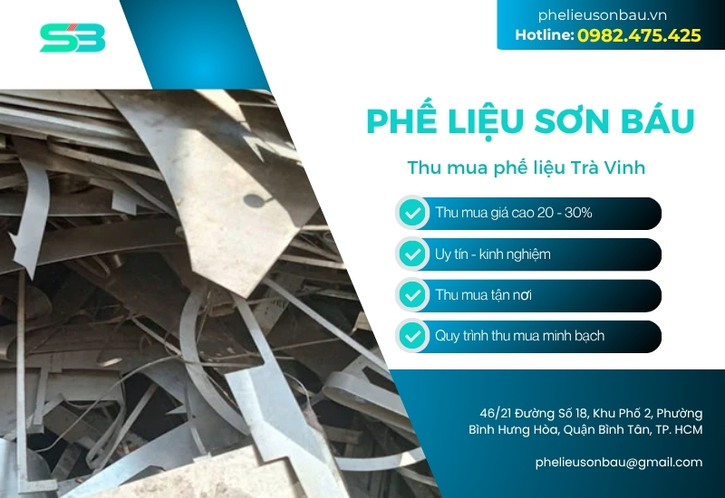 Sơn Báu cam kết thu mua phế liệu cân đo minh bạch và thanh toán một lần duy nhất