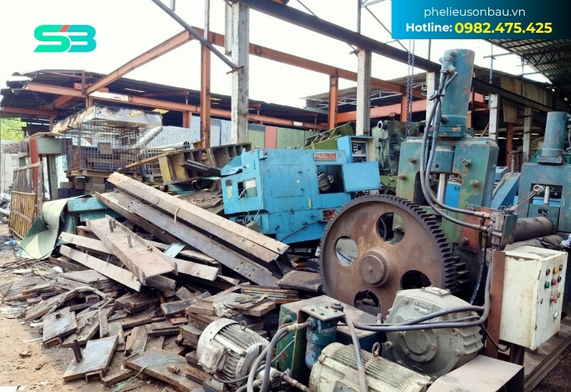 Sơn Báu thu mua máy móc công nghiệp cũ giá cao tại Nha Trang
