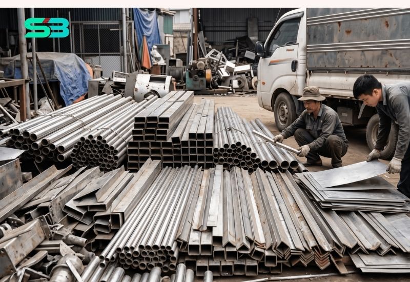 Thu mua phế liệu công ty chế tạo cơ khi và inox tại Bình Dương